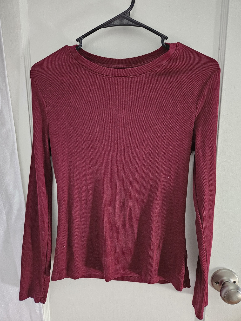 Long Sleeve Crew Neck Top